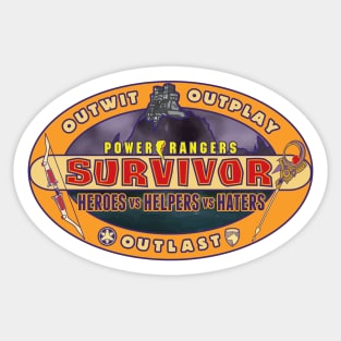Power Rangers Survivor - HvHvH Sticker